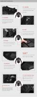 SULAITE Armadura De Motocicleta Para Hombre Conjunto De Protección Corporal Completo Con Protección De Cuello Para Carreras De Motocicleta - details 8