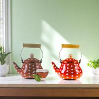 Kitchen&Go - Tetera Metálica de Lunares. - details 2