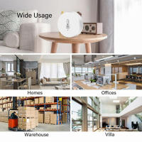 Sensor De Temperatura Y Humedad Zigbee IHSENO Compatible Con Alexa Google Home Tuya Smart Life Monitoreo En Tiempo Real Para Inteligencia Artificial - details 5