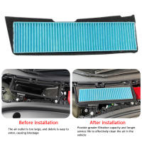 Cubierta Protectora De Entrañable De Aire Para Tesla Model 3 2021 Filtro De Aire Accesorios Material Plástico Y Tela No Tejida - details 6