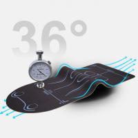 Rueda De Yoga EVA Antideslizante Para Pilates Y Bodybuilding Almohadilla De Abdominales Con Rebound Automático Para Entrenamiento De Matriz - details 3