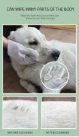 6pcs Limpieza Corporal Para Mascotas Sin Enjuague Guantes Mimoso Desodorizante Para Perros Y Gatos Suministros De Belleza Y Limpieza - details 8