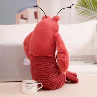 Muñeco De Peluche De Lobo De 30 Cm Cangrejo De 22 Cm Decoración Para Habitación De Gato Y Perro Juguete De Animales Suave Regalo Para Niños - details 4