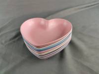 Plato En Forma De Corazón De Plástico Para Comida Pequeña O Frutas Apto Para Uso Doméstico Y Camping Dishware - details 2
