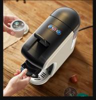 HiBREW Cafetera de cápsulas H1A, cafetera multicápsulas 4 en 1, compatible con cápsulas DG/Nes/ESE/café molido, Parada automática, Modos de café caliente y frío, Espresso perfecto, Blanco - details 6