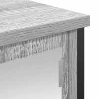 vidaXL Mueble de baño de pared con espejo gris Sonoma 50x21x60 cm - details 6