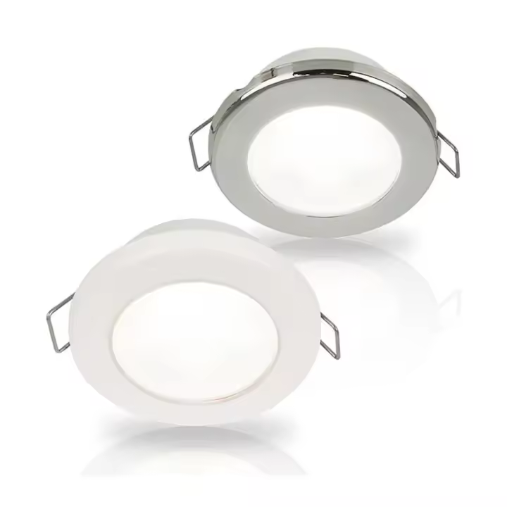 Hella Marine Euroled 75 Luz Led Cálida Blanca Acero Inoxidable 120 Mm 12v 3w - 1