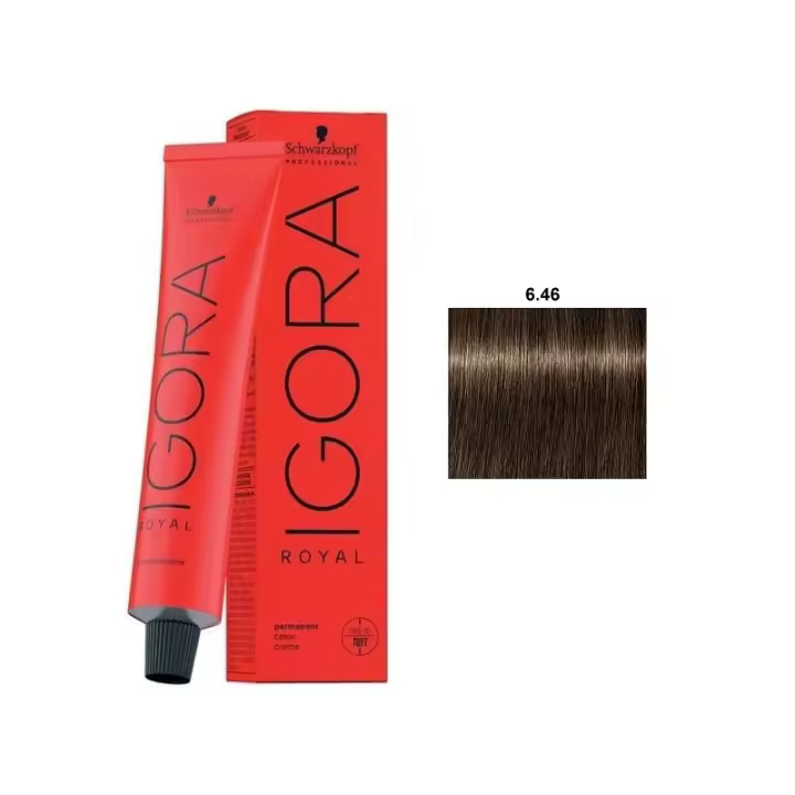 Tinte Igora Royal / Schwarzkopf - 6.46 Rubio Oscuro Beige Chocolate - 1
