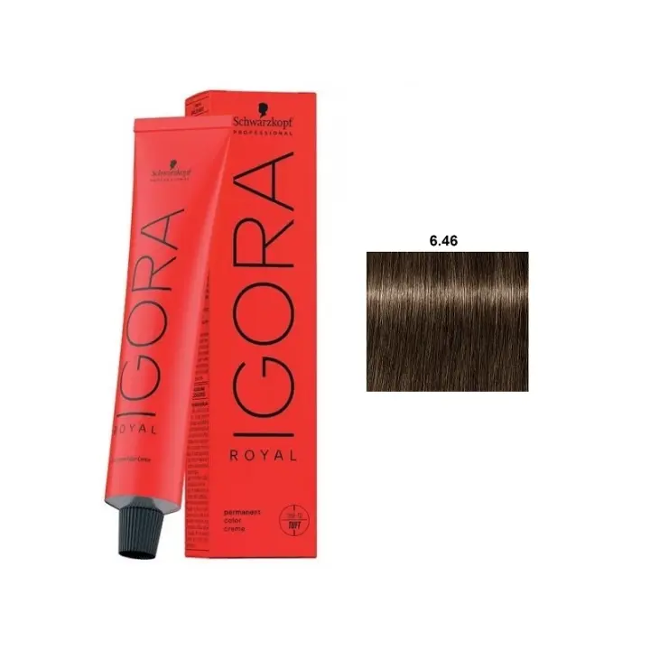 Tinte Igora Royal / Schwarzkopf - 6.46 Rubio Oscuro Beige Chocolate - 1