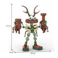 Kit De Construcción De Bloques Musicales My Singing Chorus 301PCS Juguete De Rol De Arbol Cartoon Horror Y Monster Para Adultos - details 4