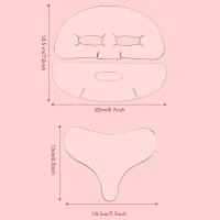 Parches De Silicona Reutilizable Para El Pecho Y El Cuello Conjunto De Parches De Cara Completa Para Mujeres Y Niñas Eliminación De Arrugas Y Mejora Del Contorno Del Rostro - details 7