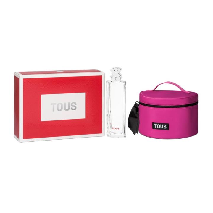 Tous - Tous Silver Set de regalo mujer Eau de Toilette 90 Ml. + Neceser | Estuche regalo para mujer. Colonia para… — oferta en Miravia