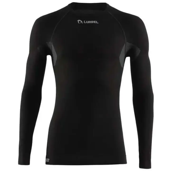 Camiseta de Manga Larga Lurbel  para unisex en color negro - 1