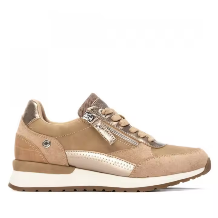 REFRESH 172959 01  37027 25I DEPORTIVO CASUAL COMBINADO BEIG - 1