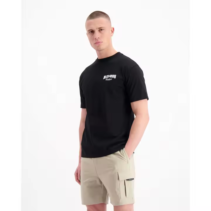 BLACK BANANAS Camiseta Hombre Modelo Lost:1.125.3.23. Black. - 1