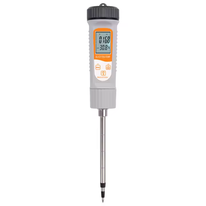 Testero De Tierra Inteligente 4 En 1 EC/TDS/CF/Temperatura Analizador De Nutrientes Para Riego Por Aspersión Jardín Invernadero - 1
