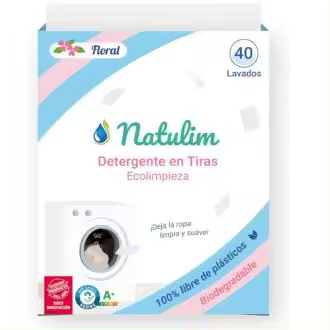DETERGENTE FLORAL ECO TIRAS 40 tiras - 1