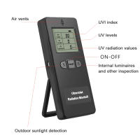 Detector De Radiación Ultravioleta Digital Portátil Medidor UVI Radiómetro Testador Equipamiento Protector Para Pruebas - details 1