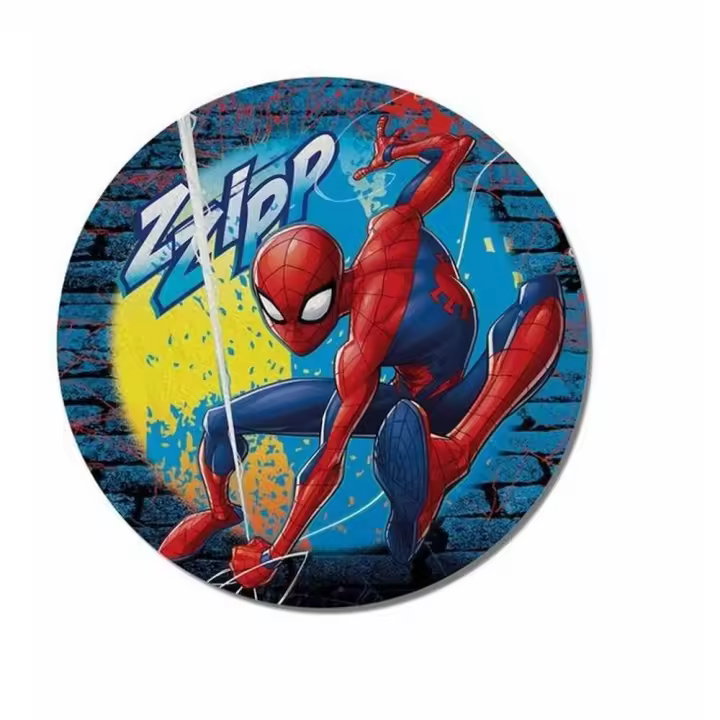 Cerdá Toalla Playa Redonda Poliester Spiderman 120 Cm - Alta Calidad - 1