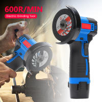 550w Conveniente Amoladora Angular Inalámbrica Mini Recargable para el Hogar Cutter Grinder Amoladora Eléctrica de Mano Pulidor 12v Batería Dual - details 0
