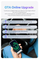 Nueva Adaptable Mini Wireless Box 2 En 1 CarPlay Android Auto Smart Plug And Play Dongle Bluetooth WiFi Conexión Rápida Para Coche - details 11