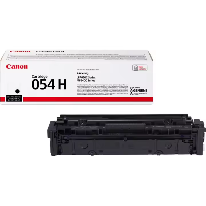 Tóner Canon 054H Negro de Alto Rendimiento para Impresoras Láser - 1