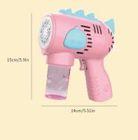 Pistola De Burbujas Eléctrica Para Niños Con Luces Automática De 10 Agujeros Juguete De Fiestas Al Aire Libre Para Boys Y Girls - details 6