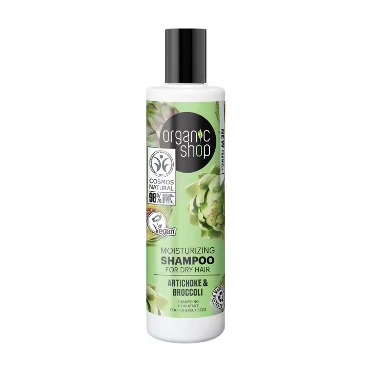 ORGANIC SHOP ARTICHOKE MOISTURIZING CHAMPU CABELLO SECO 280ML - 1