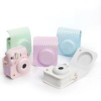 Set De Bolsos Tejidos Coloridos Para Instax Mini 12 Funda Portátil De PU Con Correa De Hombro Kit De Álbum Accesorios Para Cámara Instantánea - details 10