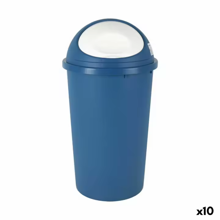 Cubo para la Basura Tontarelli Small hoop Azul 25 L 32 x 59,5 cm (10 Unidades) - 1