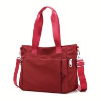 Bolso Grande Para Mujer Estilo Sencillo Y Elegante De Nailon Ligero Y Versátil Bolso De Hombro Único Bolso Casual De Mano - details 13