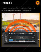 NaviFly 6.86'' Reproductor MP5 Con Wireless CarPlay Y Android Auto Pantalla Táctil HD 2+32G Estéreo Universal Para Coche 1 Din - details 20