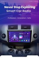 Junsun Radio Coche para Toyota RAV4  2007 2008 2009 2010 2011 Inalámbrico CarPlay Android Auto AI Voice 2 din Pantalla Coche Android Auto Multimedia Navegación GPS Auto radio - details 0