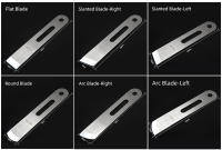 Cuchillo Profesional De Cuero Para Diseño Y Artesanía WUTA Herramienta De Afilado Con Hoja Redonda/Plana/Cuadrada Izquierdo/Derecho - details 1