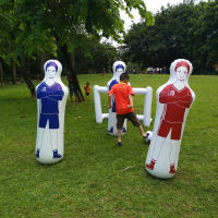 Defensor Inflable De Fútbol Maniquí De Aire Para Tiro Libre Portero Entrenador De Defensa Para Ejercicio En Casa - details 4