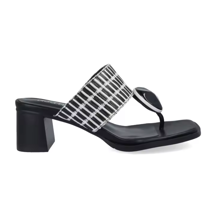 Noa Harmon mujer sandalias Petra 9227-0060 negro-blanco - 1