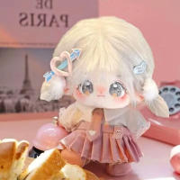 Muñeca De Peluche Nannan 20cm Para Niñas Estrella Super Cotton Doll Ropa Interchangeable Para Niños Regalo De Halloween - details 4