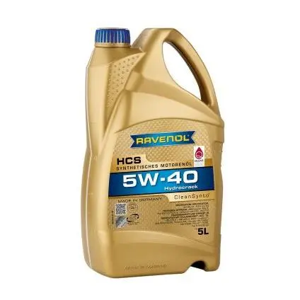 Ravenol HCS SAE 5W-40 - 5 L | Alto Rendimiento | Funcionamiento Suave | Tecnología Cleansynto - 1
