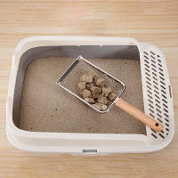 Shovel De Arena Para Gatos En Acero Inoxidable Herramienta De Limpieza Duradera Para Mascotas Adecuada Para Gatos Perros Lirios Y Gatos Jóvenes - details 1