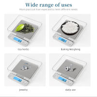 Báscula Digital Mini De Precisión 0.1g Con Pantalla LCD Para Joyería Y Uso Doméstico Capacidad De Medición 3kg Tamaño Compacto - details 4