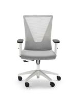 Silla de oficina TIRANA blanca de Euromof super comadas Profesional envio 24 H - details 0