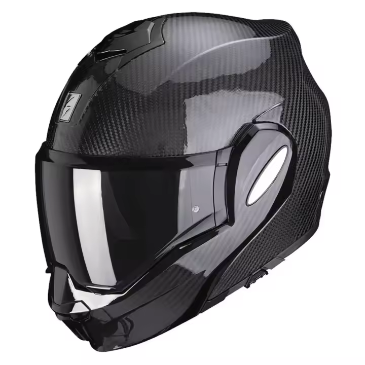 Scorpion Casco Modular Exo-tech Evo Carbon Solid - 1