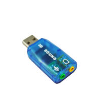 Actecom Tarjeta de Sonido USB Externa Adaptador Audio 5.1 Micrófono 3.5mm Conector Jack para PC Laptop Altavoces Auriculares - details 3