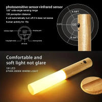 Lámpara Nocturna LED De Inducción Magnética Recargable Para Pasillo Armario Baño Y Dormitorio Luz Atmosférica De Encanto - details 4