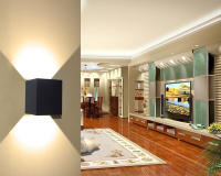 Lámpara De Pared LED 6W Ajustable En Ángulo Cuerpo De Plástico Luz Para Hogar Dormitorio Sala De Estar Moderna Y Eficiente - details 4