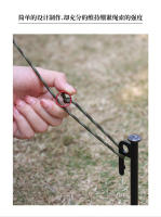 Anillo De Parada Redonda Para Cordón De Tenda Accesorios Antideslizantes De Ajuste Para Viento Y Cordón De Tenda - details 6