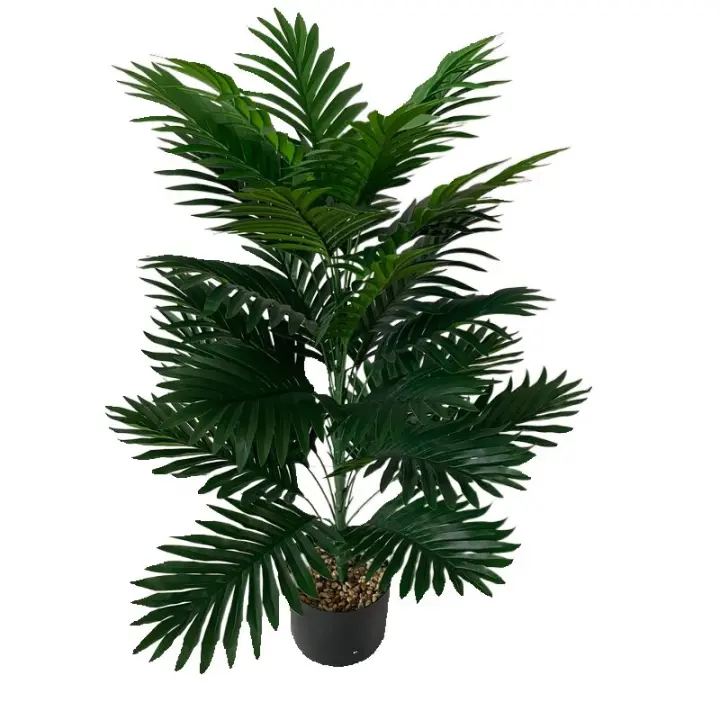 Planta Artificial De Girasol Con Cola Grande Estilo Tropical Para Interiores Y Exteriores Decoración De Jardín Y Hogar Arbol De Plástico Falso Para Suelo - 1