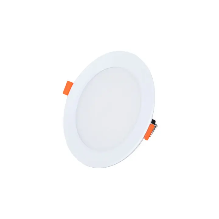 4 piezas, foco empotrable LED de 7 W, foco empotrable redondo LED para techo. Carcasa blanca, luz blanca-6000K, diámetro de superficie 12 cm, apertura 9-10 cm, sala de estar, centro comercial - 1