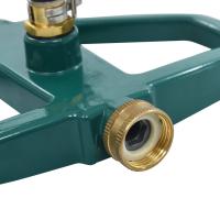 vidaXL Aspersor giratorio metal verde 21x22x13 cm - details 3
