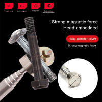 Vara De Hierro Retráctil De Acero Inoxidable Con Succión Magnética Fuerte Mango Rojo Naranja Antena Recogida Herramienta Doméstica DIY - details 8